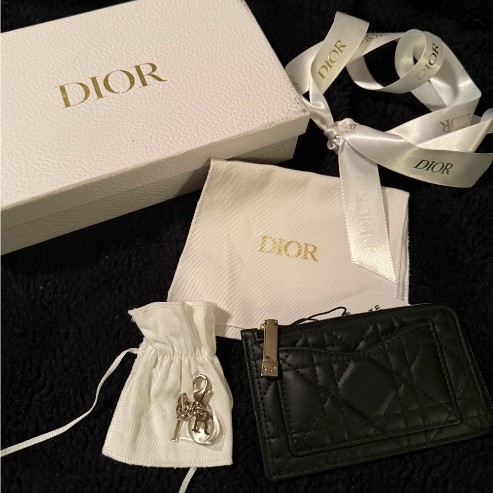 Dior Cannage Caro Wallet
